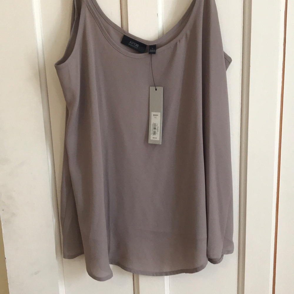 Apt 9 taupe cami
